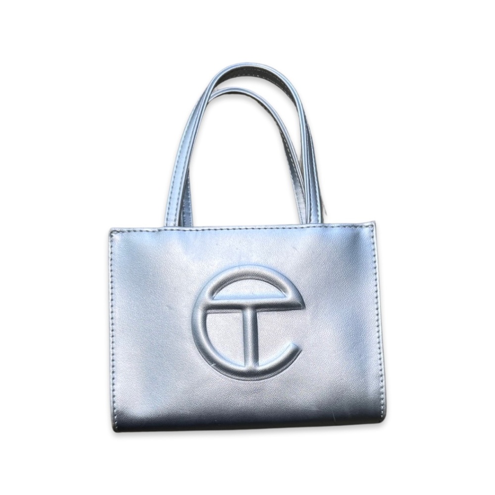 Chrome Telfar Mini  Bag